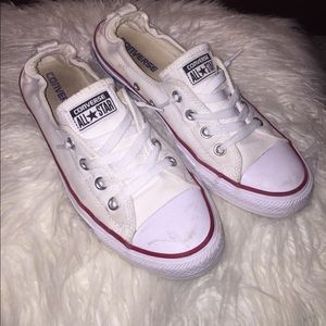Authentic White Converses